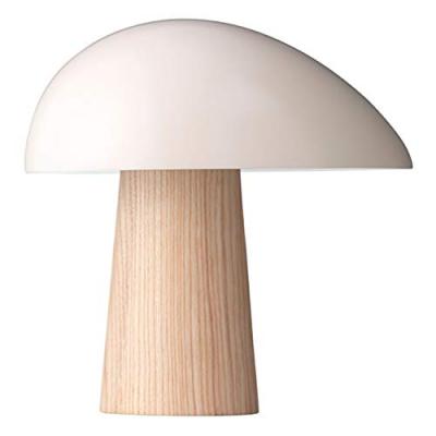 FRITZ HANSEN Night Owl Lampe de Table Blanc Mat Fum&eacute;/Fr&ecirc;ne - 