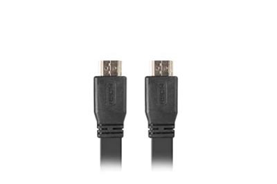 LANBERG  Ca-hdmi-21cu-0018-bk Hdmi 2.0 4k Video Cable M/m 1.8 M Noir