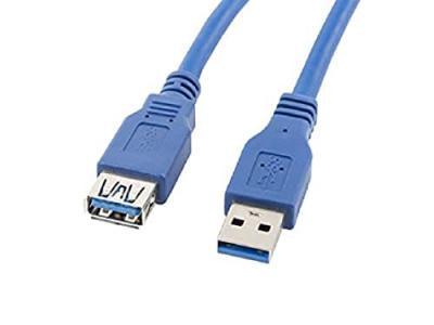 LANBERG C&acirc;ble usb 3.0 a vers usb a  ca-us3e-10cc-0018-b (1,8 m)