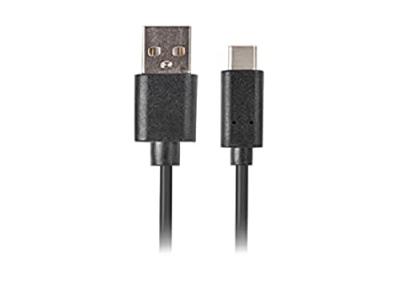 LANBERG  CA-USBO-20CU-0005-BK c&acirc;ble USB 0,5 m USB 2.0 USB C USB A Noir