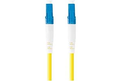 LANBERG Cable A Fibre Optique 2 M  Mono Lc/upc-lc/upc Simplex G657a1 Lszh Jaune