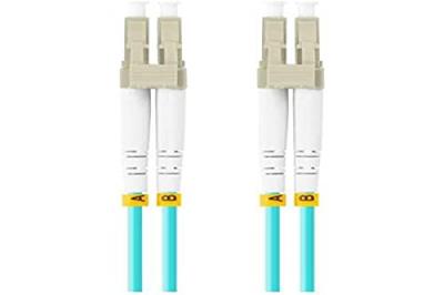 LANBERG C&acirc;ble fibre optique LC/UPC vers LC/UPC MM Duplex OM3 2m