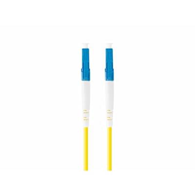 LANBERG Cable A Fibre Optique 5 M  Mono Lc/upc-lc/upc Simplex G657a1 Lszh Jaune