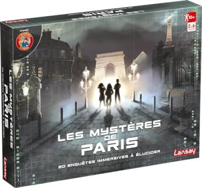 LANSAY Jeu de soci&eacute;t&eacute; -  - 75145 - Les Myst&egrave;res De Paris 10+