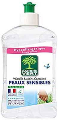ARBRE VERT Liquide vaisselle &eacute;cologique L' - 500 ml - Parfum Aloe Vera