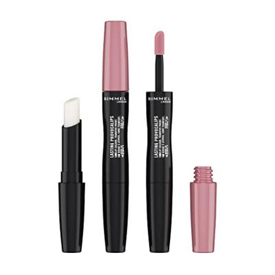 RIMMEL LONDON LASTING PROVACALIPS lip colour transfer proof #220-come up roses
