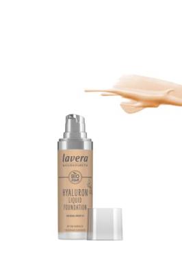 LAVERA Fond de Teint Liquide Acide Hyaluronique -  Natural Ivory 01