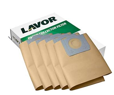 LAVOR D&eacute;stock -  - Kit de 5 sacs papier pour aspirateur - 52120049