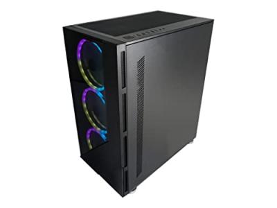 LC POWER  803b-on X Rgb Tower Case With Window Noir