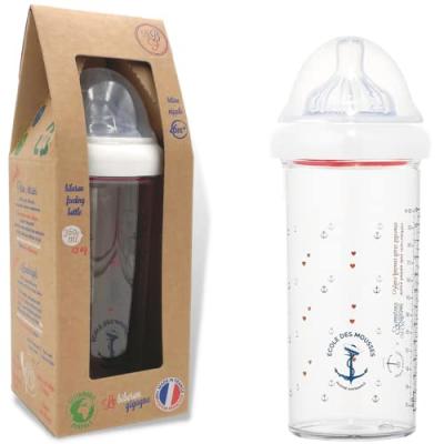LE BIBERON FRANCAIS Biberon anti colique Marine Nationale (360 ml)