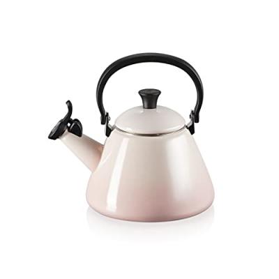  Bouilloire Le Creuset Kone 1.6L Acier Alli&eacute; Plastique Rose Coquillage