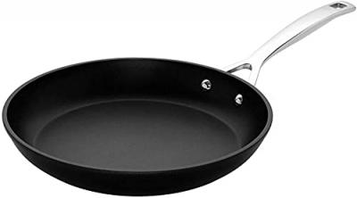 LE CREUSET Po&ecirc;le Les Forg&eacute;es aluminium forg&eacute; noir &Oslash;30 cm Noir 