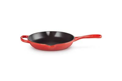 LE CREUSET  Skillet Rond En Fonte &Eacute;maill&eacute;e, 20cm, Cerise