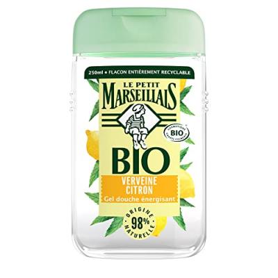 LE PETIT MARSEILLAIS Gel douche bio &eacute;nergisant verveine citron