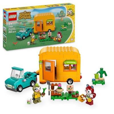 LEGO Animal Crossing 77054 Caravane et stand de jardinage de Racine