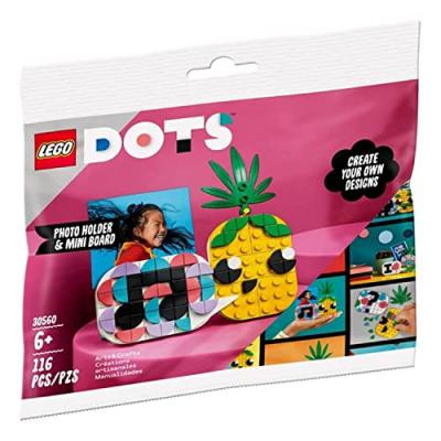 Bricks dots 30560 pineapple photo holder and mini board