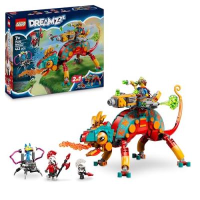 LEGO&reg; DREAMZzz&trade; 71492 Le cam&eacute;l&eacute;on cracheur de feu de Mateo