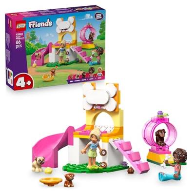 LEGO&reg; Friends Puppy Playground Building Kit, Dog Toy for Pretend Play 42665