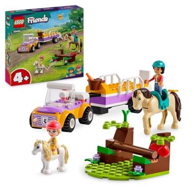 LEGO&reg; Friends 42634 La remorque du cheval et du poney