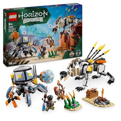 Lego Horizon Adventures - Aloy Et Varl Contre Testudien Et Dents De Scie - 77037