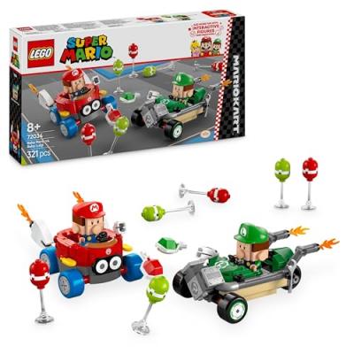 LEGO Super Mario Mario Kart B&eacute;b&eacute; Mario contre B&eacute;b&eacute; Luigi 72034 LEGO
