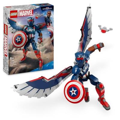 LEGO&reg; Super Heroes 76296 Figurine du nouveau Captain America &agrave; construire 