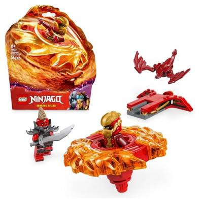 LEGO NINJAGO 71823 La toupie Spinjitzu du dragon de Kai - Jouet 6 ans