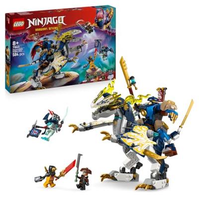 LEGO&reg; NINJAGO - Le Robot Dragonnier de Rogue, Jouet Ninja - 71843