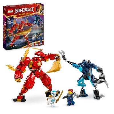 LEGO&reg; NINJAGO&reg; 71808 Le robot &eacute;l&eacute;mentaire du feu de Kai