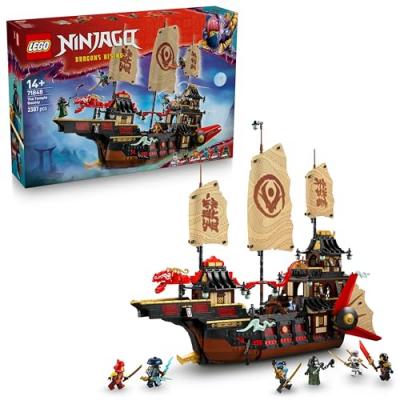 LEGO&reg; NINJAGO&reg; The Temple Bounty Ship Toy Building Kit 71848