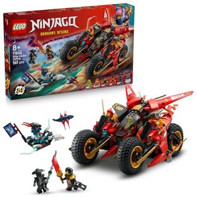 LEGO&reg; NINJAGO&reg; Ninja Combat Vehicle 3-in-1 Toy Building Set 71844