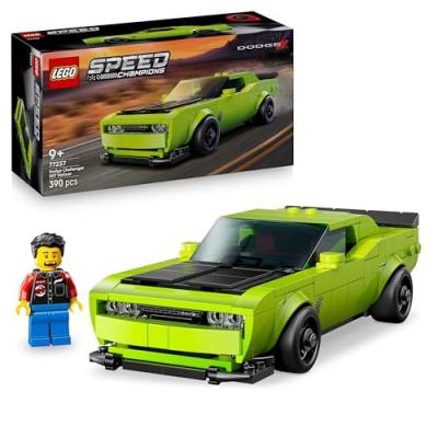 LEGO&reg; Speed Champions Dodge Challenger SRT Hellcat Sports Car Toy 77237