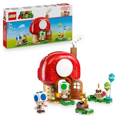 Lego 72041, Super Mario - La f&ecirc;te chez Toad , Jouets de construction