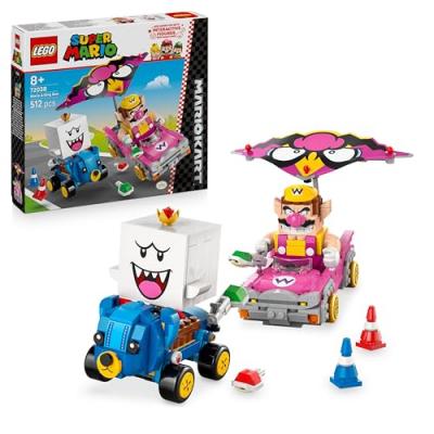 LEGO&reg; Super Mario&trade; 72038 Mario Kart&trade; &ndash; Wario et Roi Boo 