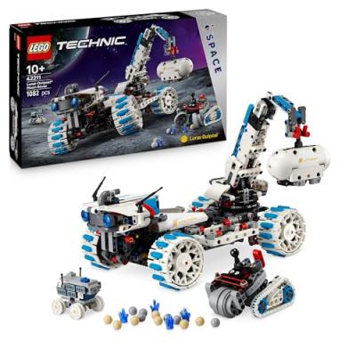 LEGO&reg; Technic Lunar Outpost&acute; Moon Rover Space Vehicle Set STEM Toy 42211