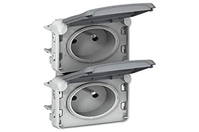 LEGRAND  Prise plexo double 2p+t 16a  069563