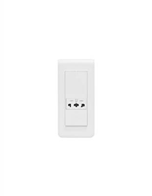 LEGRAND  077586 IP24 IK04 Mosaic Prise pour Rasoir, 5 Modules, Blanc