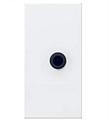 LEGRAND Prise Jack 3,5mm femelle Mosaic - &Agrave; visser - 1 module - Blanc