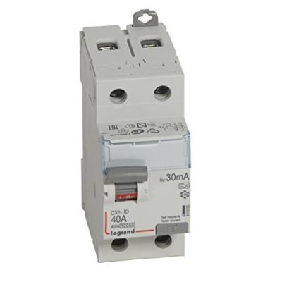 LEGRAND Inter. diff. 40A Bipolaire type A - Vis/Vis - 30ma - 411555 - 