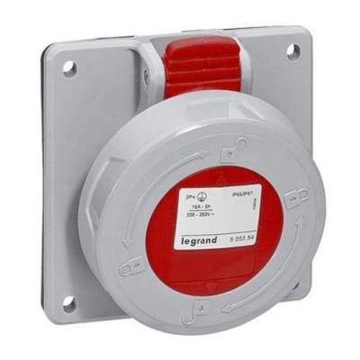 LEGRAND Prise Tableau - 16 Amp&egrave;res - 3P+T - Ip67 - Rouge -  555388