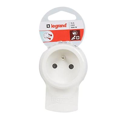 LEGRAND  - Fiche femelle 2p+t lat&eacute;rale 1 puits vrac