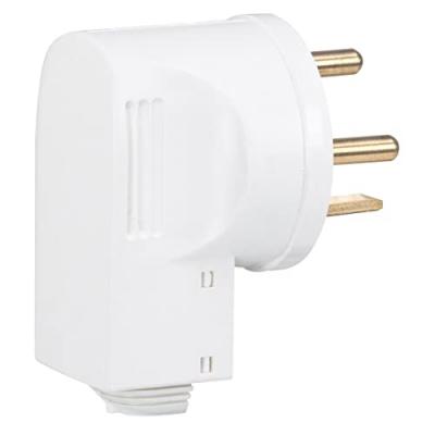 LEGRAND  - Fiche m&acirc;le coud&eacute;e - 3 phases + terre - 20 a - blanc