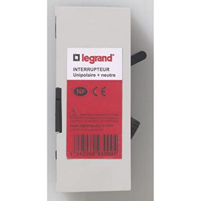 LEGRAND Coupe-circuit domestique PAC unipolaire + neutre 