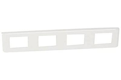 LEGRAND Plaque Mosaic - 4x2 modules - Blanc - Horizontal