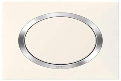 Plaque Dooxie 2 Postes Legrand – Blanc Finition Avec Bagues Effet Chrome – Neuve Sous Emballage