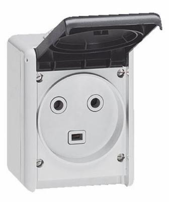 LEGRAND Socle Saillie Prise 2P+T Ip 447  055872