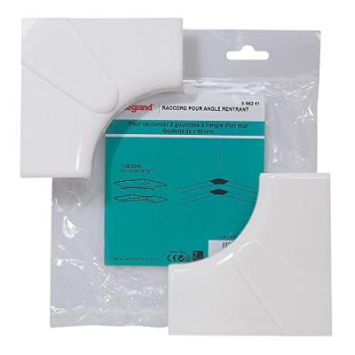LEGRAND Raccord pour angle rentrant pour goulotte Mosaic 80 x 50 mm 