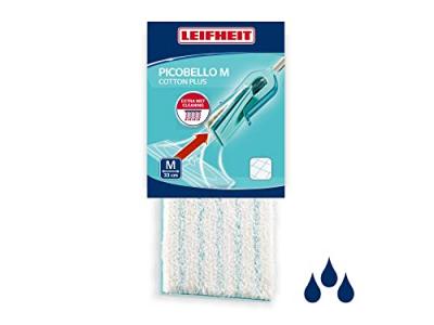 LEIFHEIT  &Eacute;ponges pour Picobello coton plus M (33 cm) - 56623