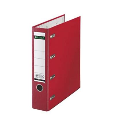 LEITZ Classeur &agrave; double m&eacute;canisme 2 x a5 rouge  10120025