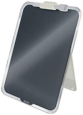 LEITZ  Cosy Chevalet de bureau en verre, 216x30x297 mm, gris, 39470089